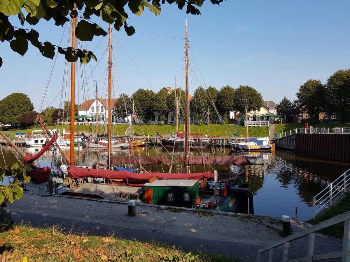 Ferienglueck An Der Nordsee Buche Deine Erdgeschoss-Ferienwohnung Mit Kamin Terrasse Und Eingezaeuntem Garten Fuer Unvergessliche Auszeiten Altfunnixsiel Luaran gambar